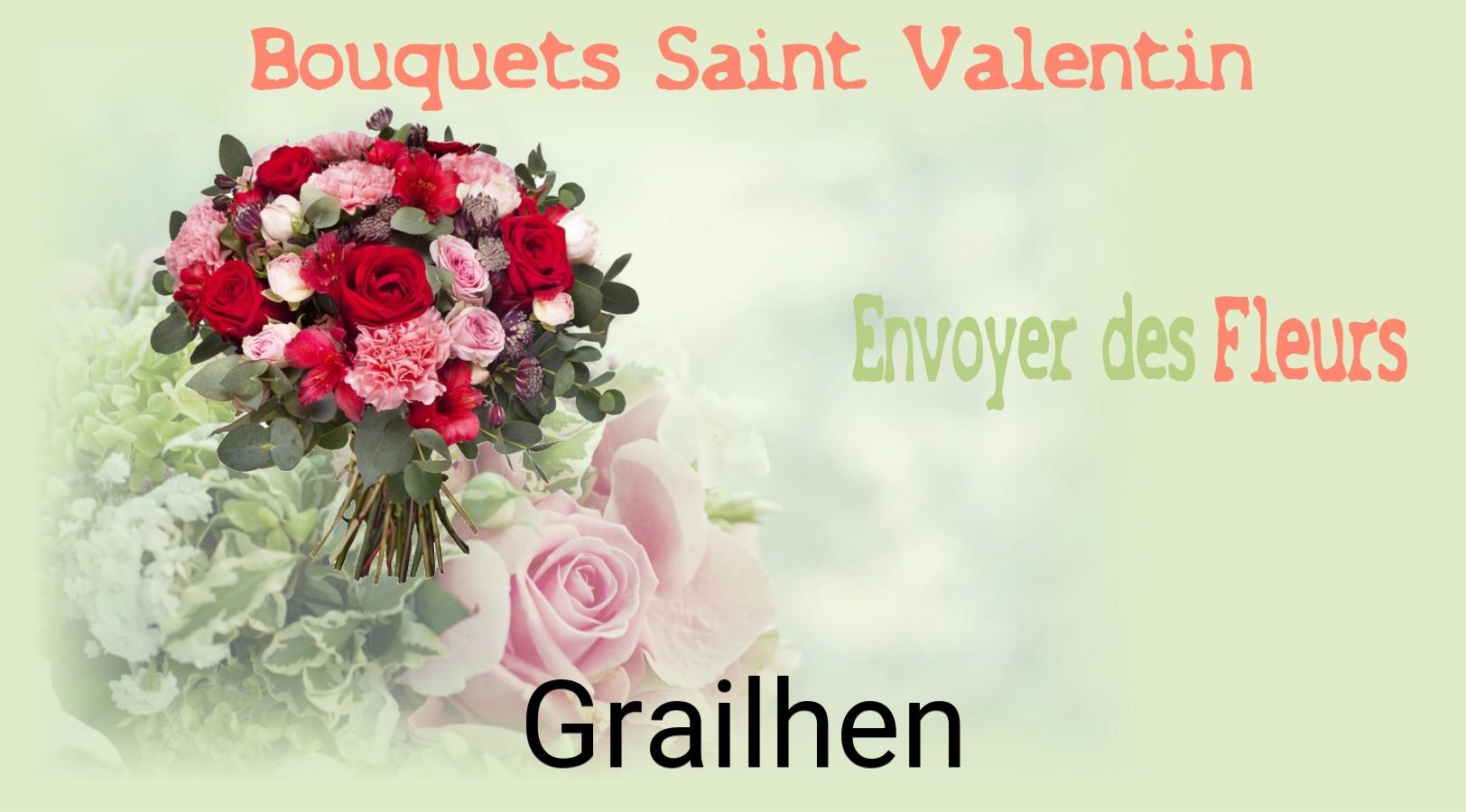Roses de Saint-Valentin livrées à Grailhen
